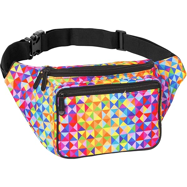 Amazon.com | Rainbow Fanny Pack Belt Bag I Mens Fanny Packs for